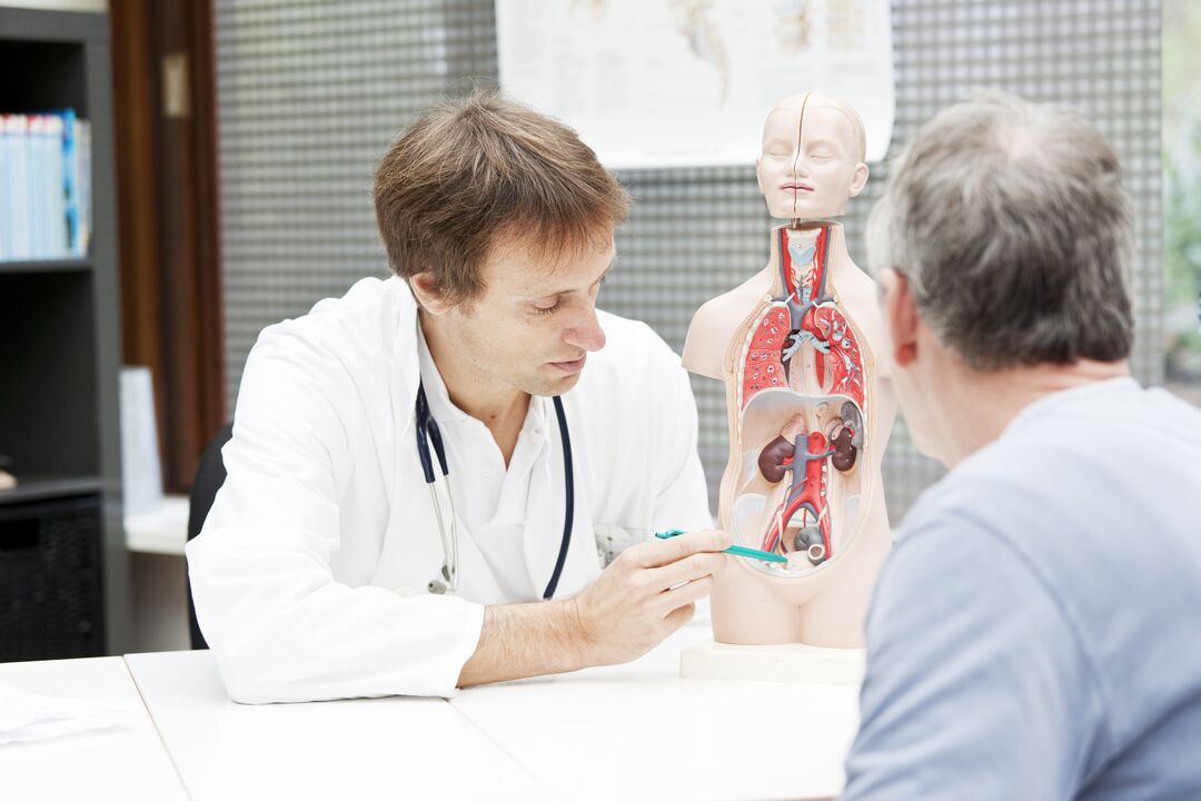 простатит үшін дәрігермен кеңесу