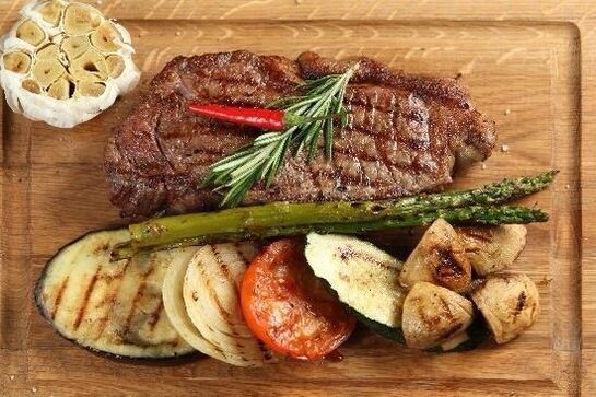 созылмалы простатитке арналған тағам